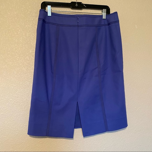 White House Black Market Purple Pencil Skirt - Picture 4 of 9